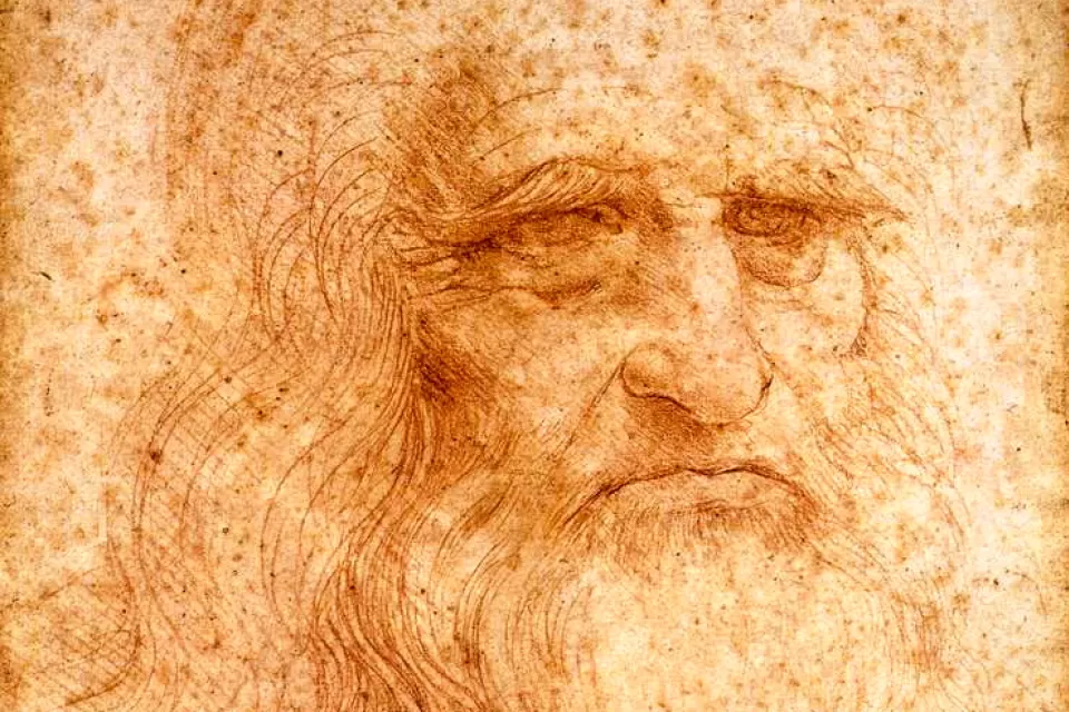 Self portrait by Leonardo Da Vinci